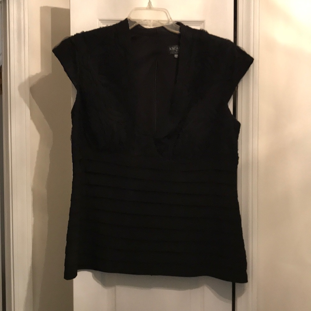 Xscape evening cocktail top